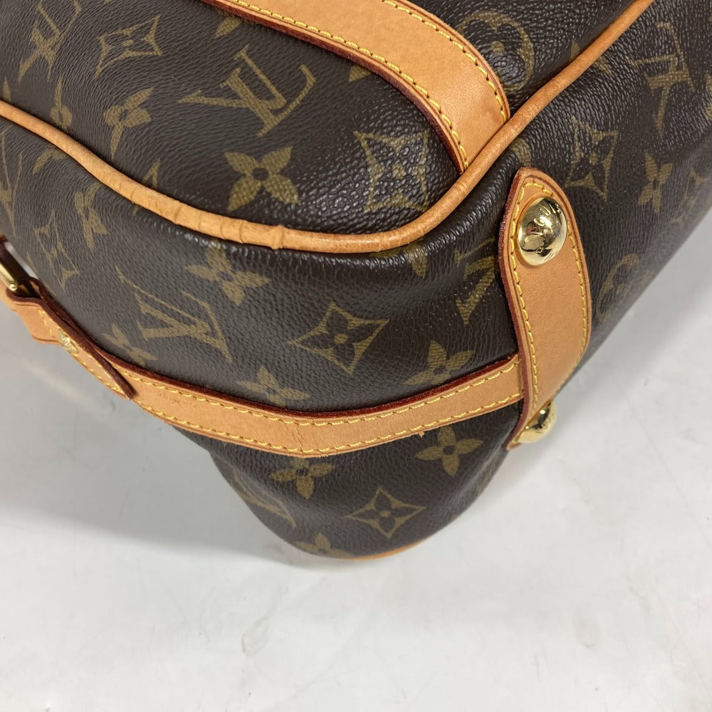 LOUIS VUITTON Shoulder Bag M51186 Monogram canvas Brown Monogram Stresa PM Women Used Authentic