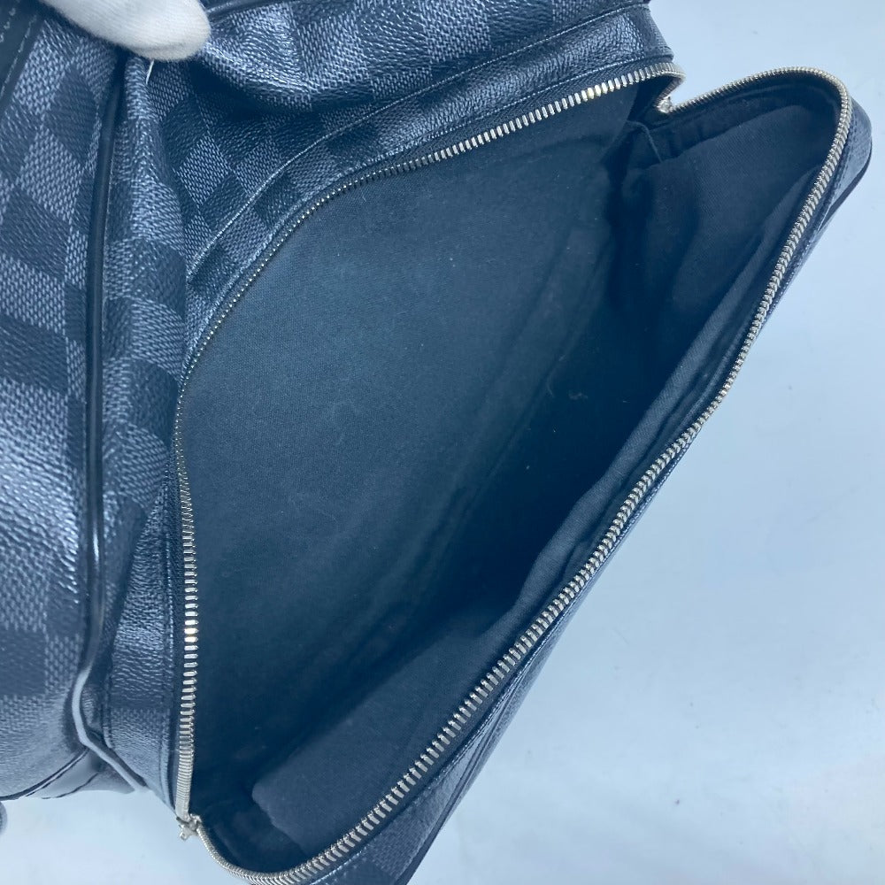 LOUIS VUITTON Shoulder Bag N45252 Damier Grafitto Canvas black Damier Grafitte Io mens(Unisex) Used Authentic
