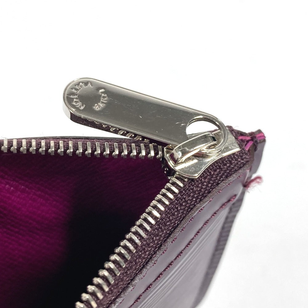 LOUIS VUITTON Coin case M6660K Epi Leather purple Epi Pochette Cle NM