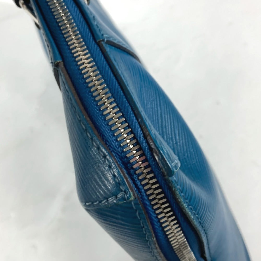 LOUIS VUITTON Business bag M50165 Epi Leather blue Epi Porte Document Jules PDJ mens Used Authentic