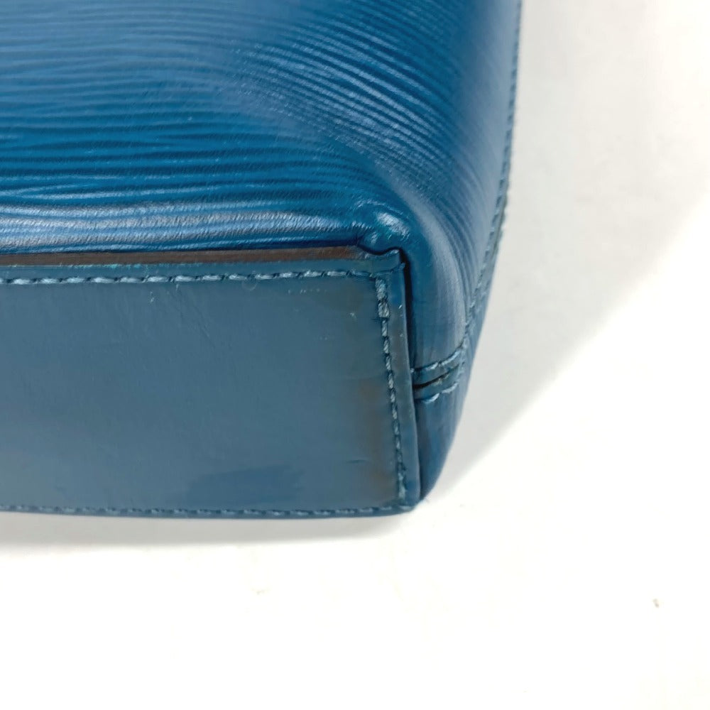 LOUIS VUITTON Business bag M50165 Epi Leather blue Epi Porte Document Jules PDJ mens Used Authentic