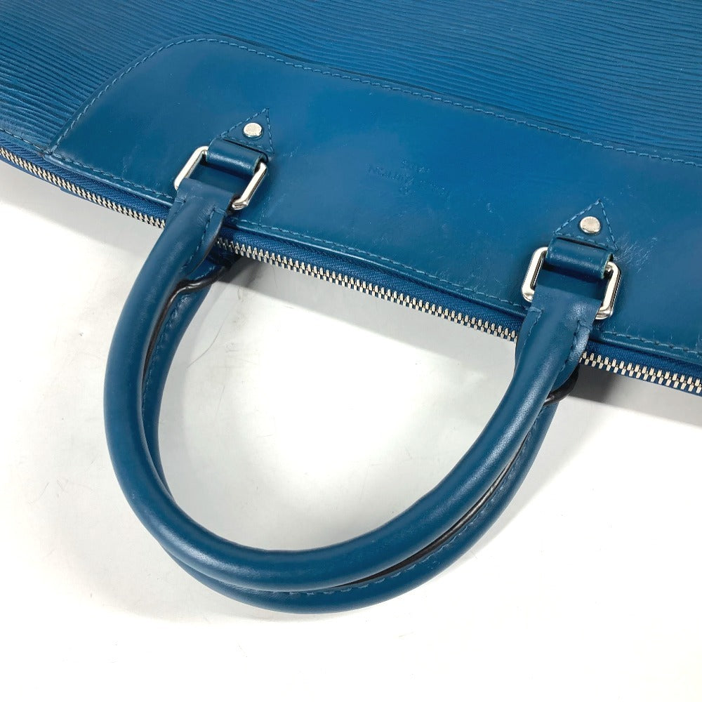LOUIS VUITTON Business bag M50165 Epi Leather blue Epi Porte Document Jules PDJ mens Used Authentic