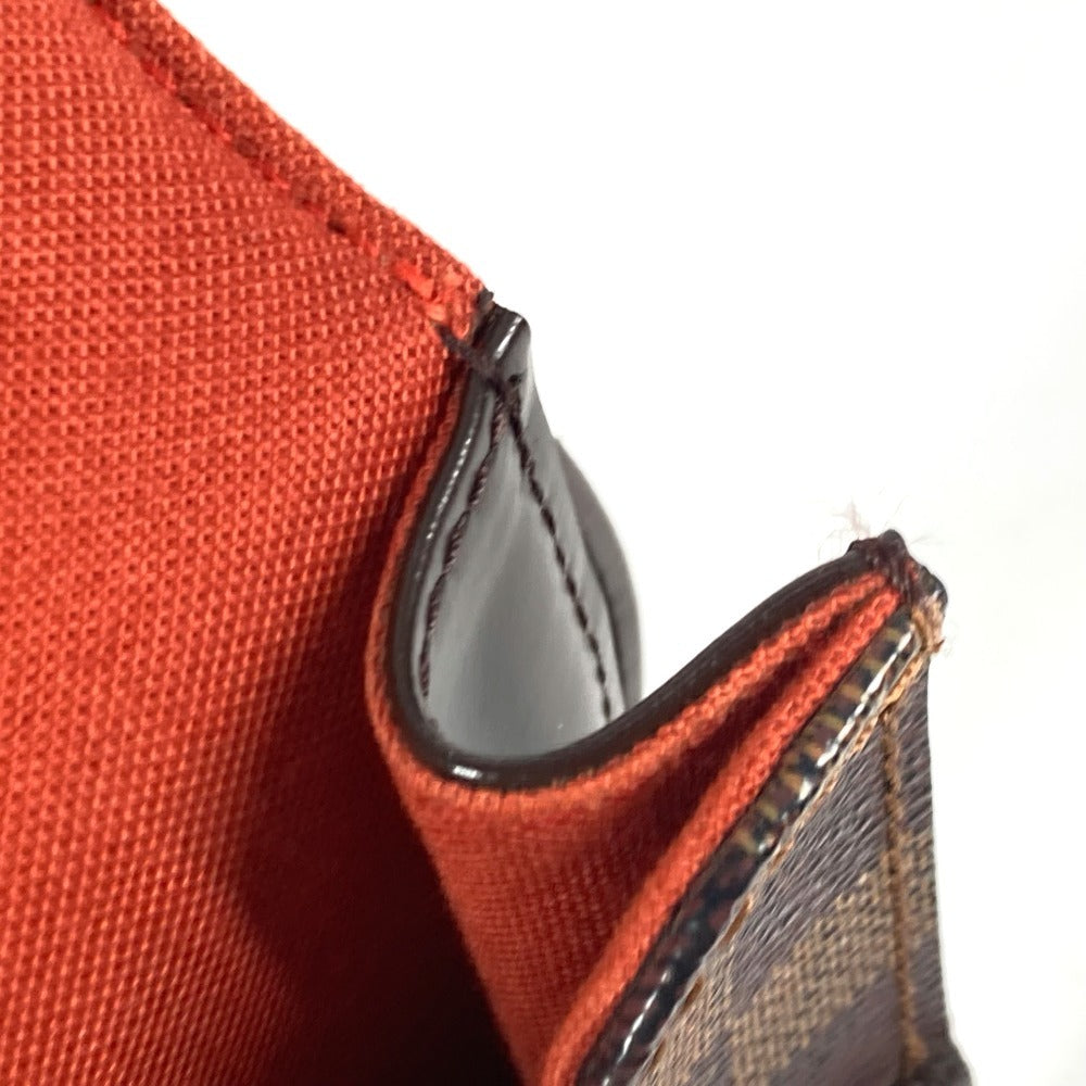 LOUIS VUITTON Shoulder Bag N45271 Damier canvas Brown Damier Portello unisex(Unisex) Used Authentic