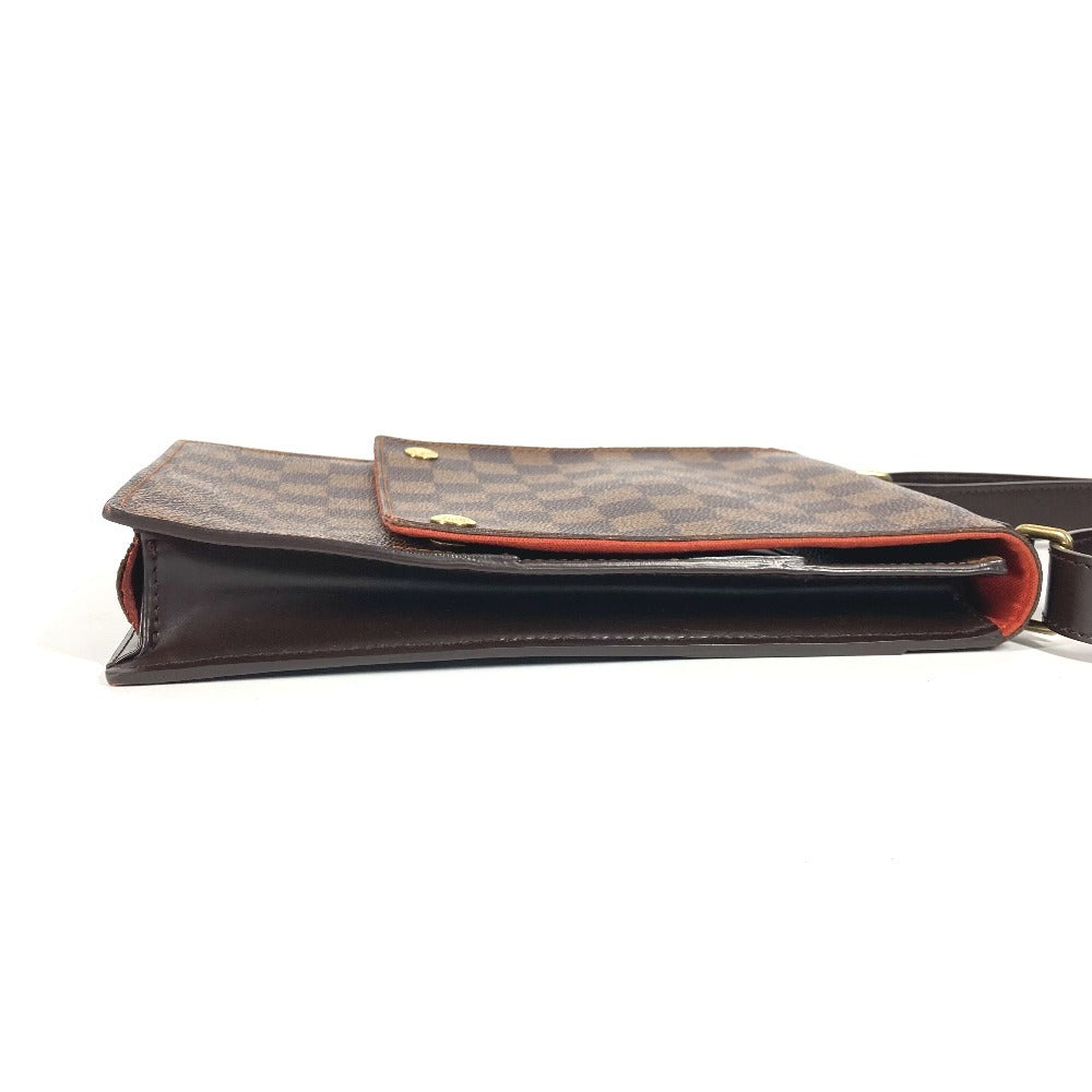 LOUIS VUITTON Shoulder Bag N45271 Damier canvas Brown Damier Portello unisex(Unisex) Used Authentic