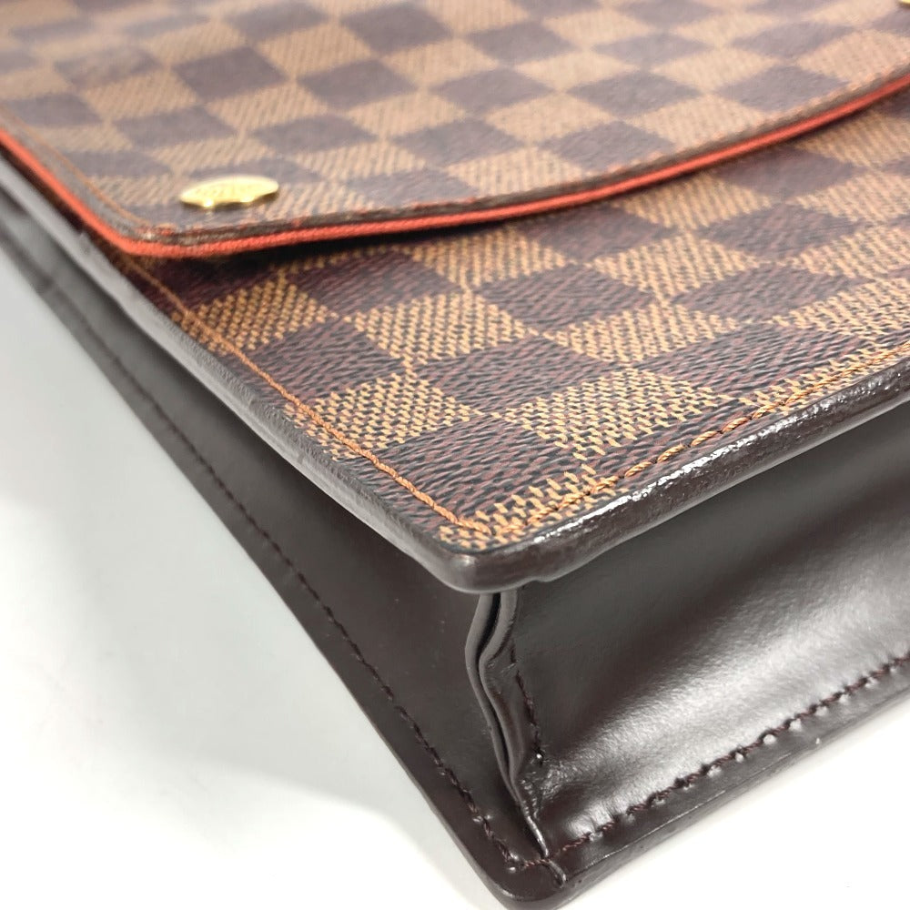 LOUIS VUITTON Shoulder Bag N45271 Damier canvas Brown Damier Portello unisex(Unisex) Used Authentic