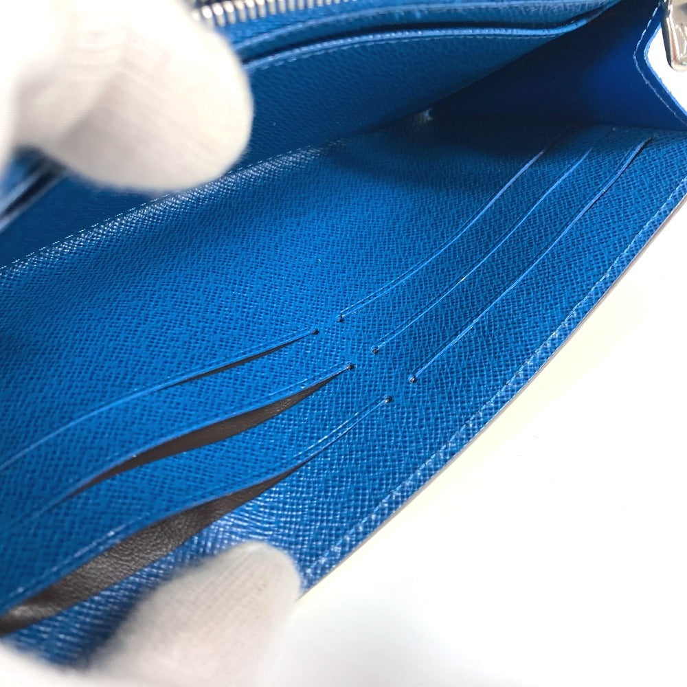 LOUIS VUITTON Long Wallet Purse M60528 Epi Leather blue Epi Portefeuille Sara