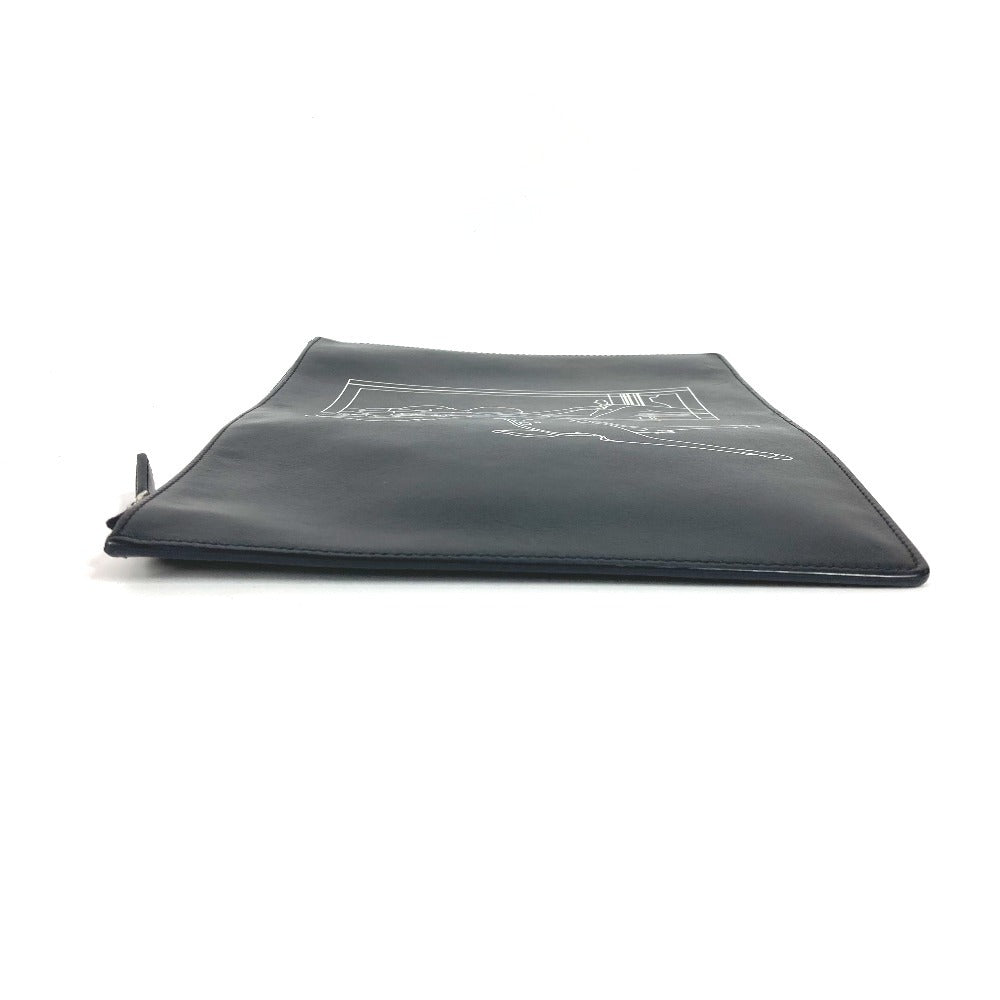 Givenchy Clutch bag leather black Disney DISNEY BAMBI unisex(Unisex) Used Authentic