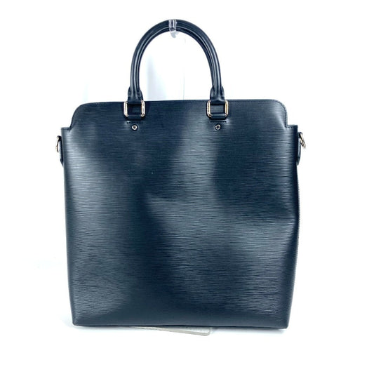 LOUIS VUITTON Business bag M58847 Epi Leather black Epi Brooks Tote mens Used Authentic