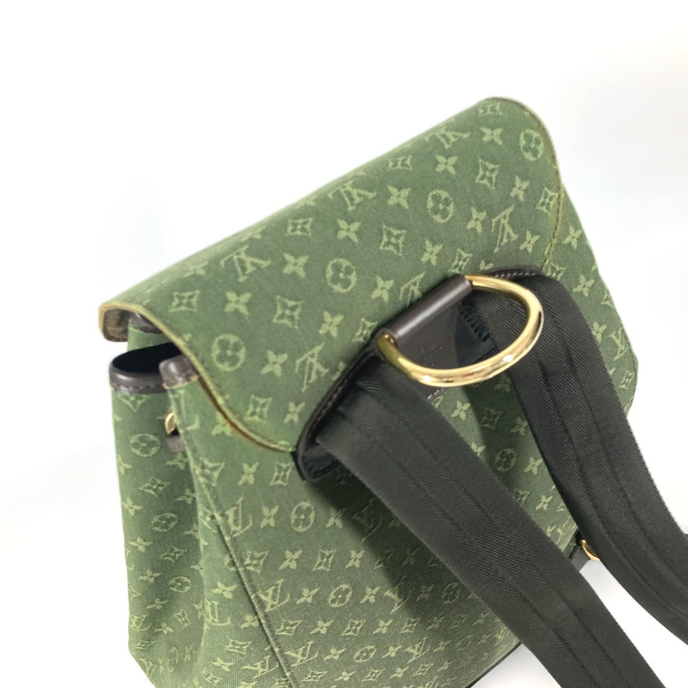 LOUIS VUITTON Backpack M92456 Monogram mini canvas khaki Monogram mini Montsouris GM unisex(Unisex) Used Authentic