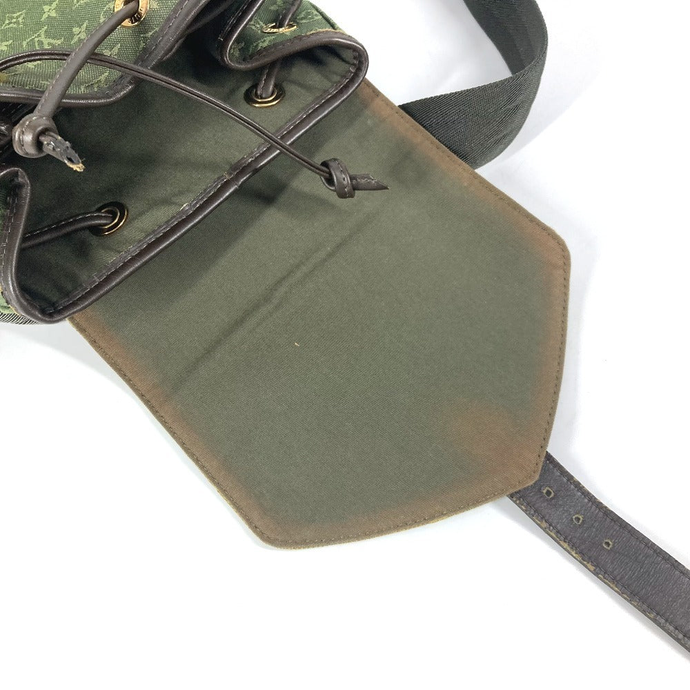 LOUIS VUITTON Backpack M92456 Monogram mini canvas khaki Monogram mini Montsouris GM unisex(Unisex) Used Authentic