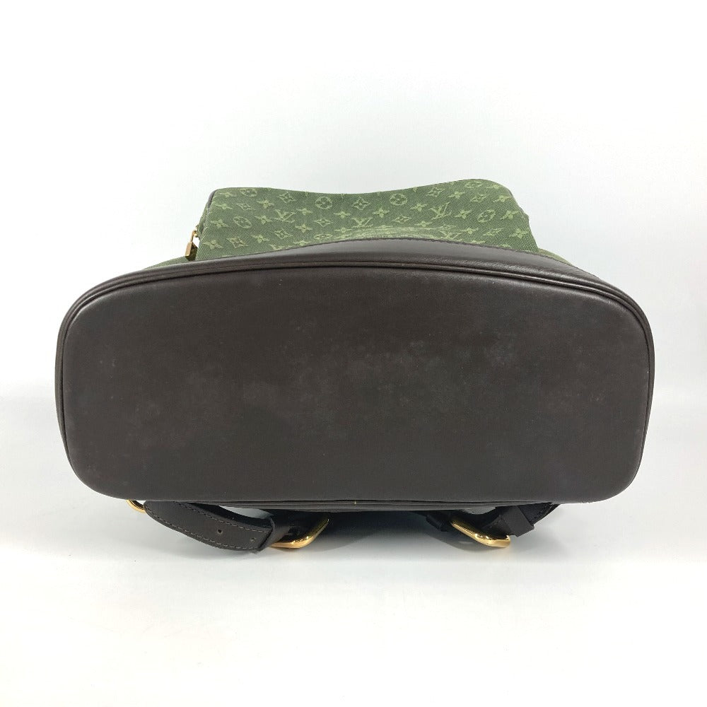 LOUIS VUITTON Backpack M92456 Monogram mini canvas khaki Monogram mini Montsouris GM unisex(Unisex) Used Authentic