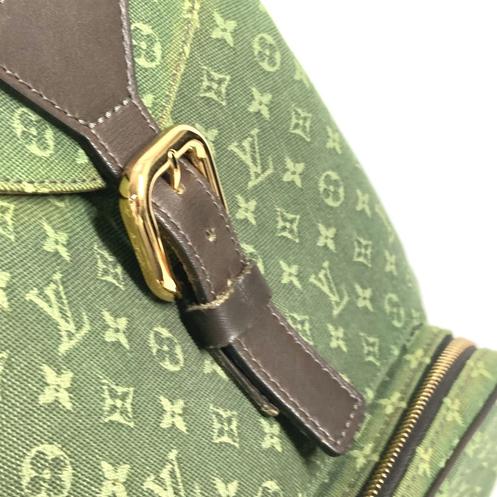 LOUIS VUITTON Backpack M92456 Monogram mini canvas khaki Monogram mini Montsouris GM unisex(Unisex) Used Authentic