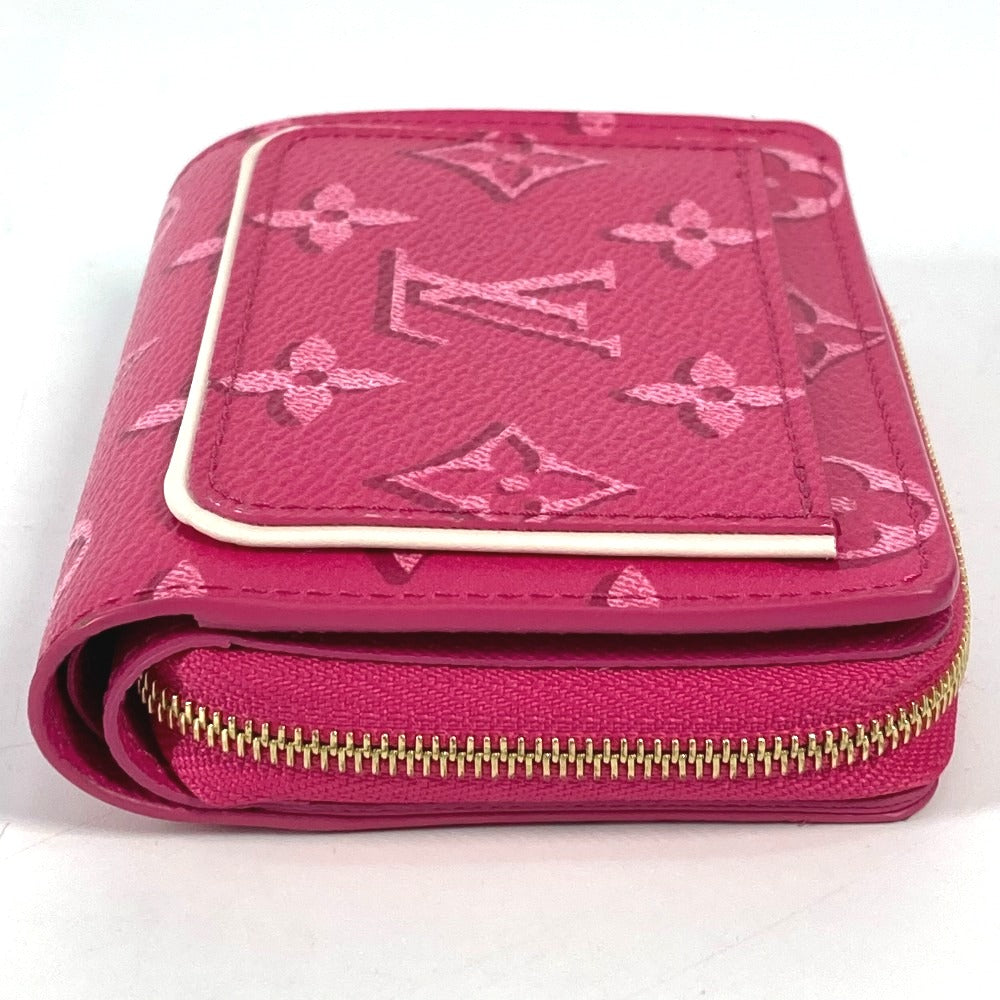 LOUIS VUITTON Folded wallet M81472 Monogram canvas pink Monogram Fall for You Portefeuille Lou Women Used Authentic