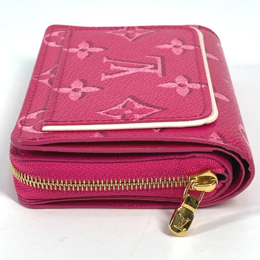 LOUIS VUITTON Folded wallet M81472 Monogram canvas pink Monogram Fall for You Portefeuille Lou Women Used Authentic