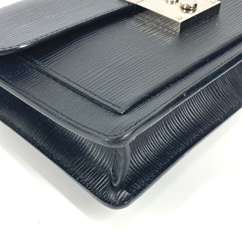 LOUIS VUITTON Clutch bag M40852 Epi Leather black Epi Neo Bellaia unisex(Unisex) Used Authentic
