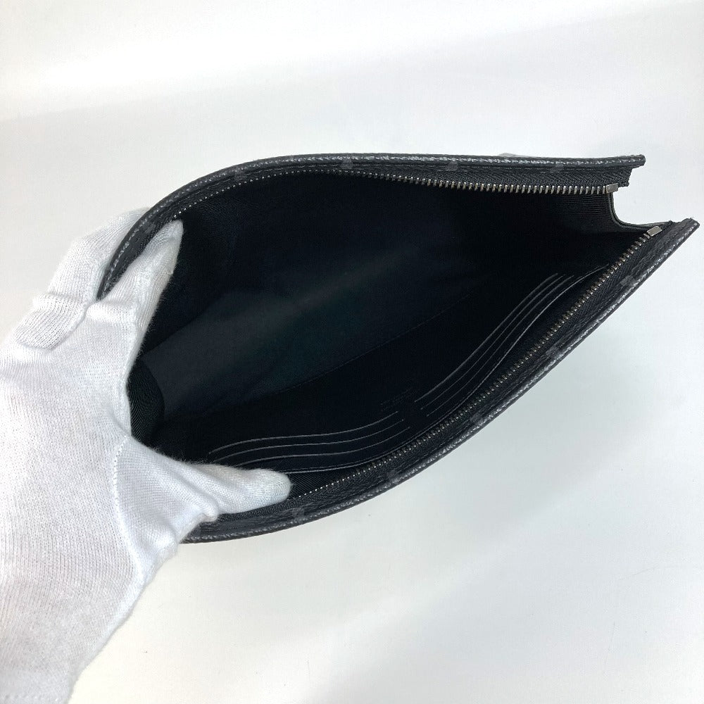 LOUIS VUITTON Clutch bag M63039 Monogram Eclipse Canvas black Monogram Eclipse Split Bicolor Pochette Voyage MM unisex(Unisex) Used Authentic