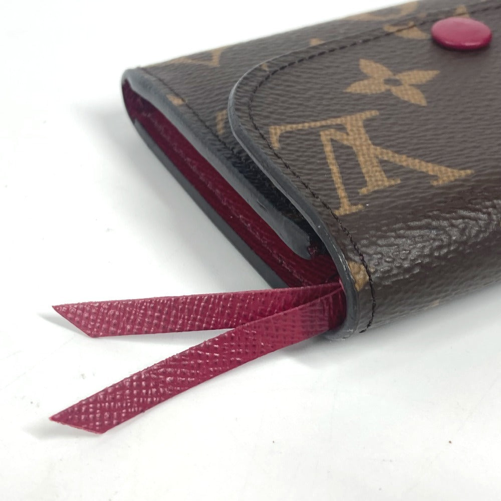 LOUIS VUITTON Folded wallet M41939 Monogram canvas pink Monogram Portomonet Rosali