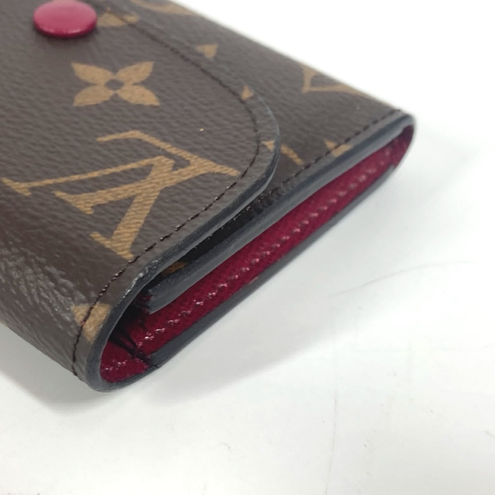LOUIS VUITTON Folded wallet M41939 Monogram canvas pink Monogram Portomonet Rosali