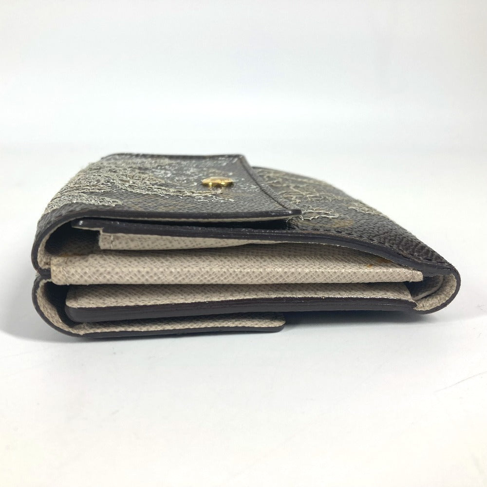 LOUIS VUITTON Trifold wallet M95396 Monogram canvas Brown モノグラムダンティエル Portefeuille Elise