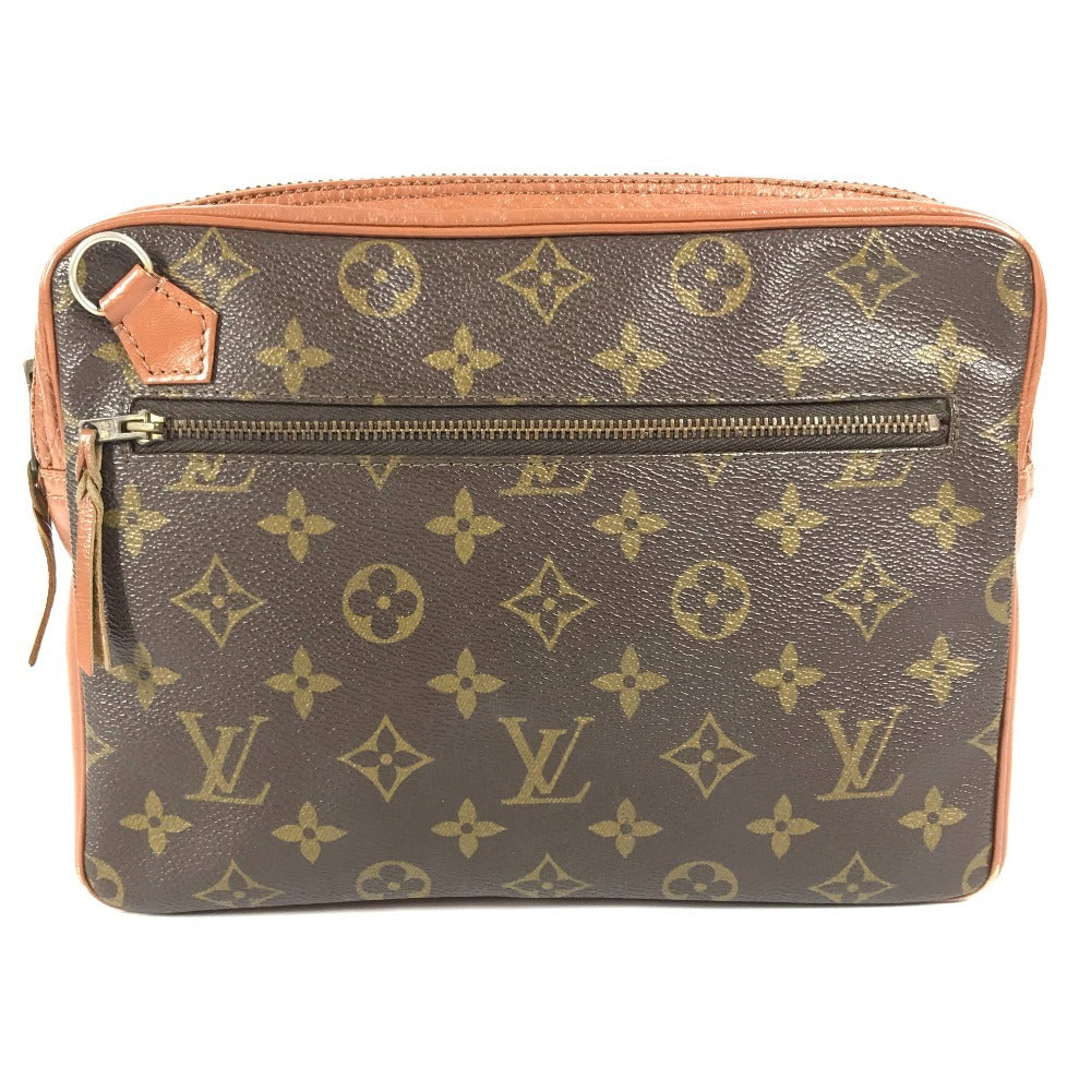 LOUIS VUITTON business bag No model number Monogram canvas Brown monogram vintage Saxophone mens(Unisex) Used Authentic