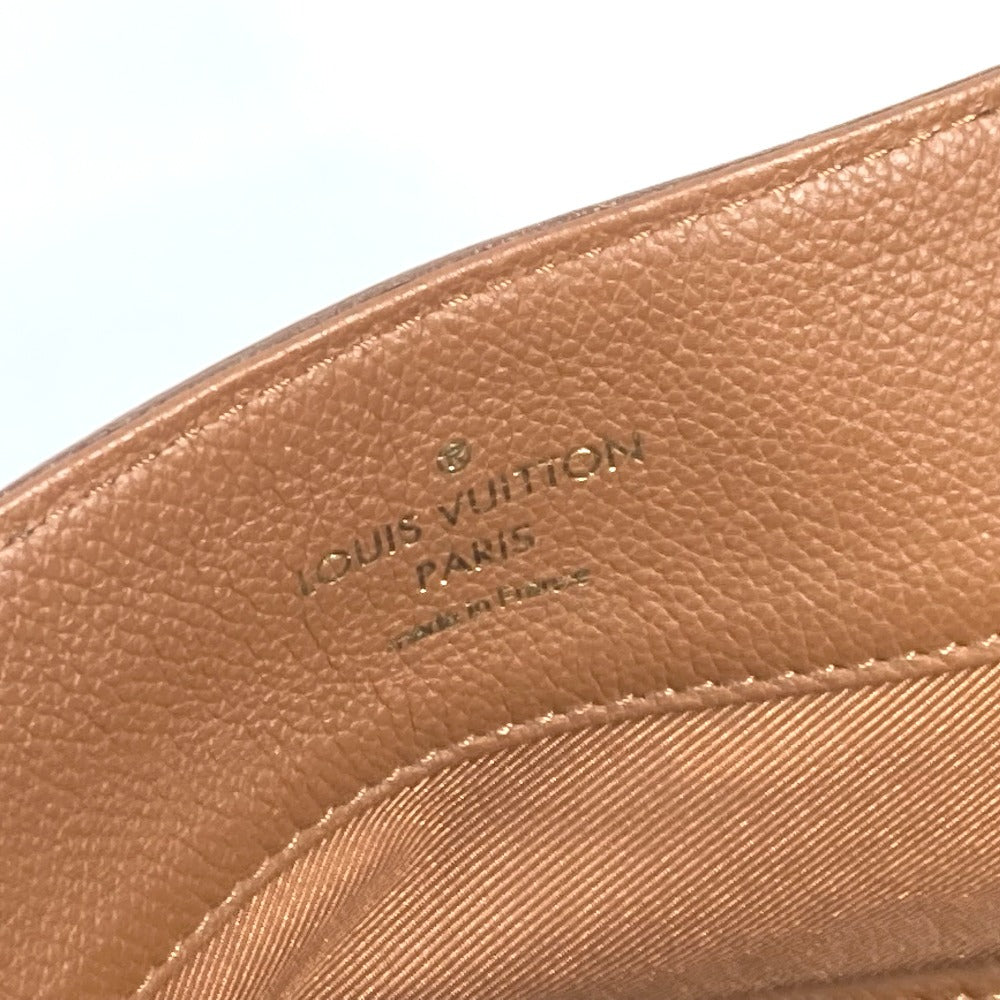 LOUIS VUITTON Shoulder Bag leather Brown Rock Me MM Women Used Authentic