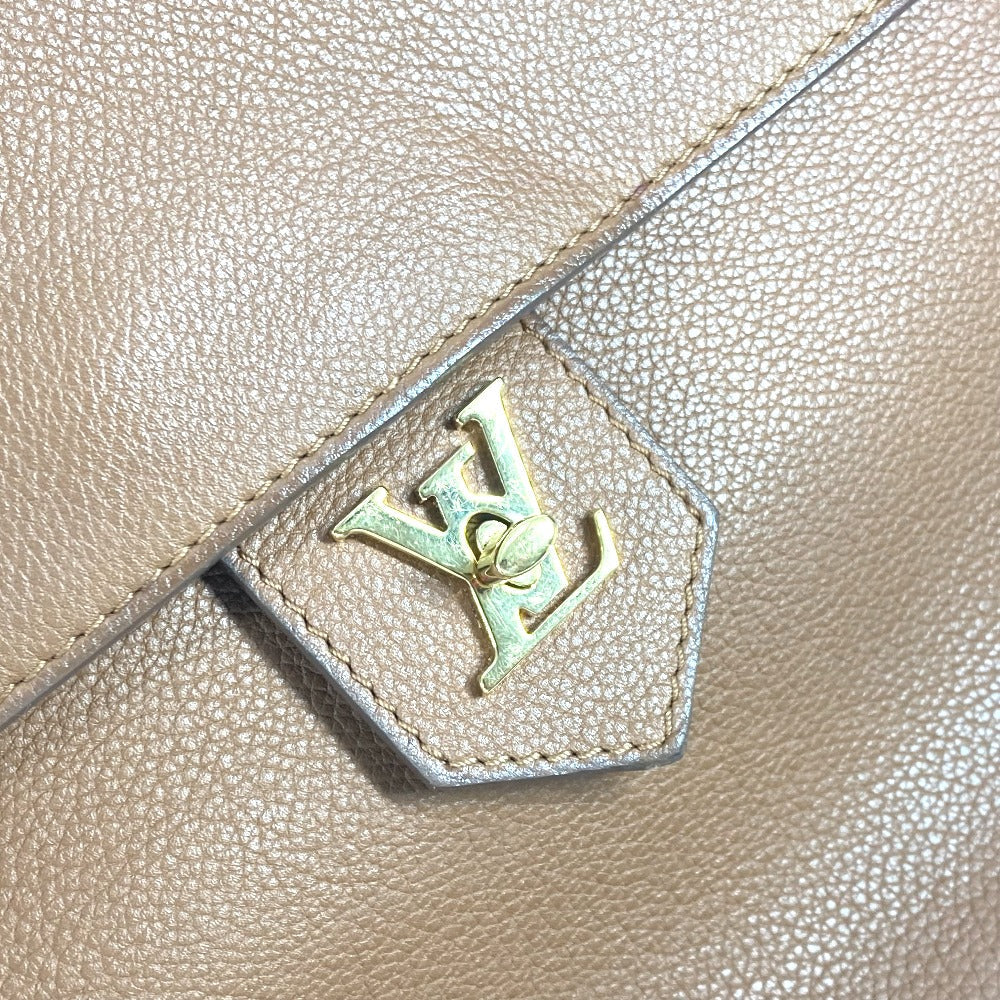 LOUIS VUITTON Shoulder Bag leather Brown Rock Me MM Women Used Authentic