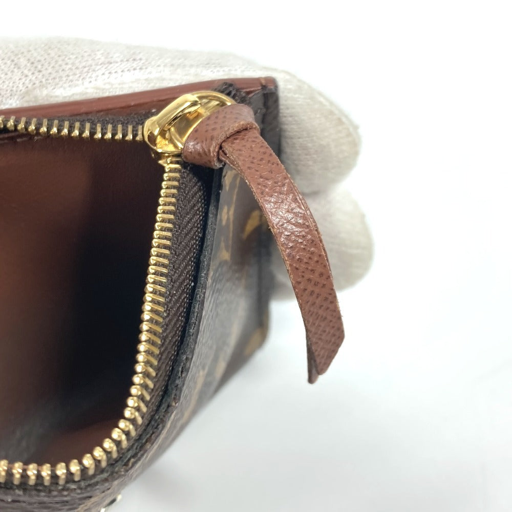 LOUIS VUITTON Trifold wallet M62472 Monogram canvas Brown Monogram Portefeuille Victorine unisex(Unisex) Used Authentic