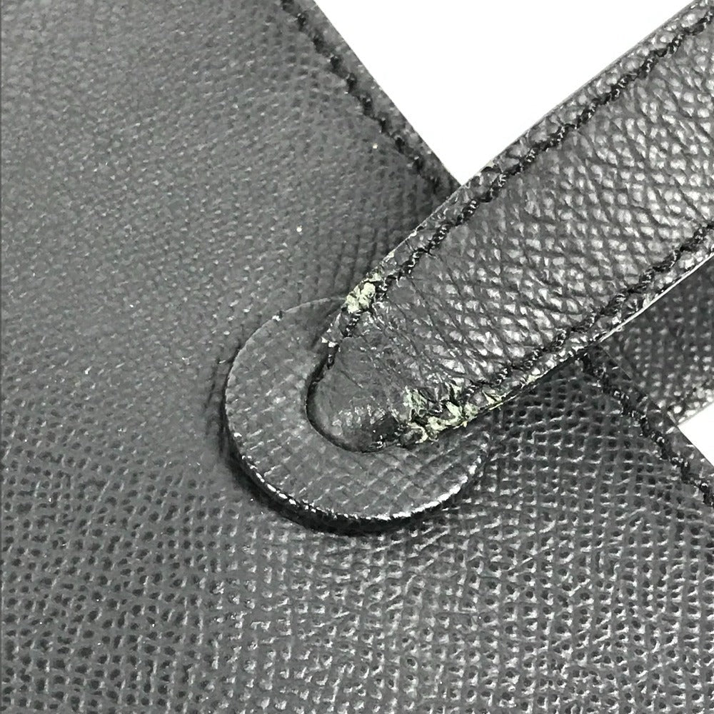 CHANEL Shoulder Bag leather black vintage CC COCO Mark logo