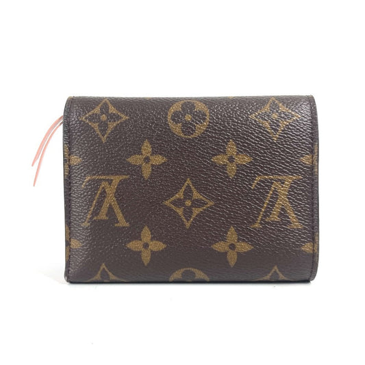 LOUIS VUITTON Trifold wallet M62360 Monogram canvas Brown Monogram Portefeuille Victorine