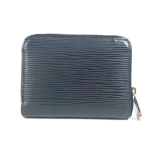 LOUIS VUITTON Coin case M60152 Epi Leather black Epi Zip around purse