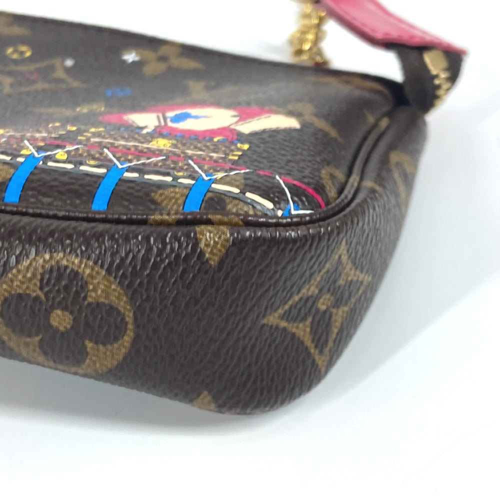 LOUIS VUITTON Handbag M69752 Monogram canvas Brown Monogram Vivienne Mini Pochette Accessoires