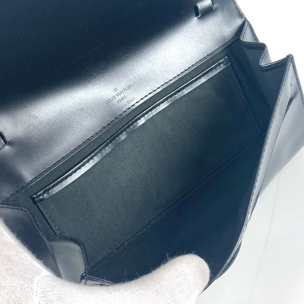 LOUIS VUITTON Shoulder Bag M52732 Epi Leather black Epi Honfleur Women Used Authentic