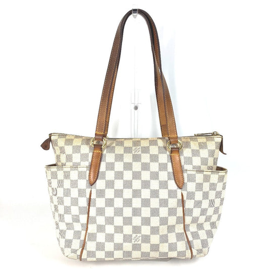 LOUIS VUITTON Shoulder Bag N51261 Damier Azur Canvas white Damier Azur Totally PM Totally PM