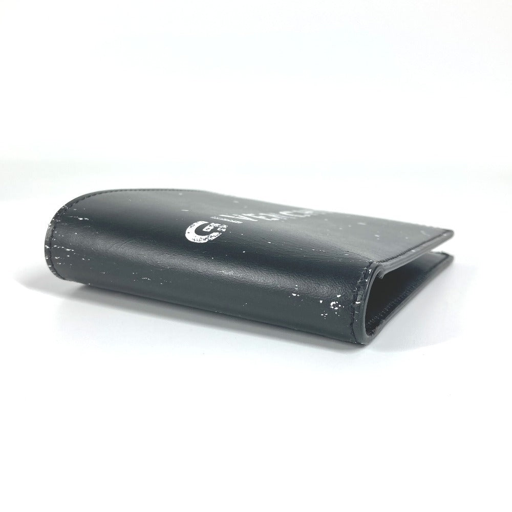GIVENCHY Folded wallet leather black logo wallet