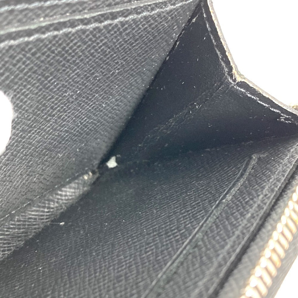 LOUIS VUITTON Coin case N63076 Damier Grafitto Canvas black Damier Grafitte Zip around purse