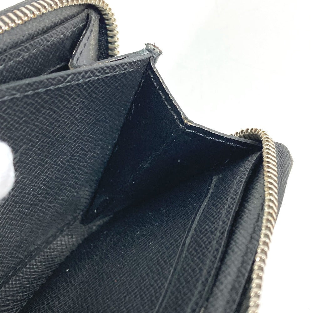 LOUIS VUITTON Coin case N63076 Damier Grafitto Canvas black Damier Grafitte Zip around purse