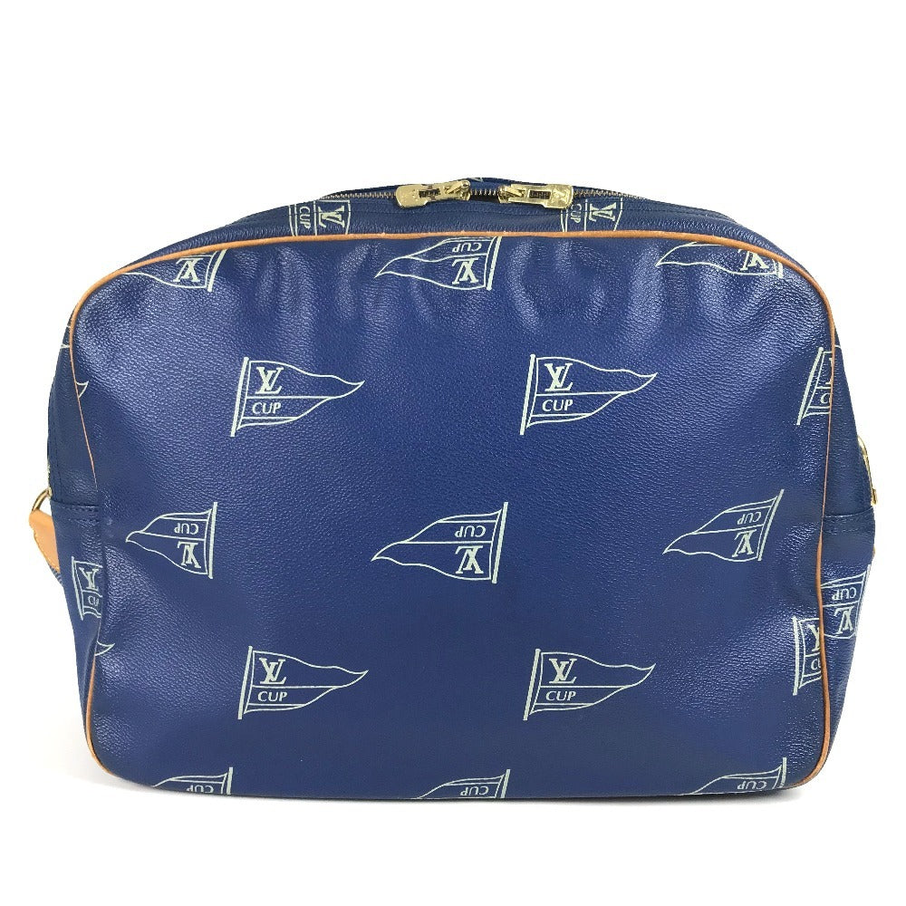 LOUIS VUITTON Shoulder Bag M80008 PVC / Leather blue LVCUP Louis Vuitton Cup Sac Cowes