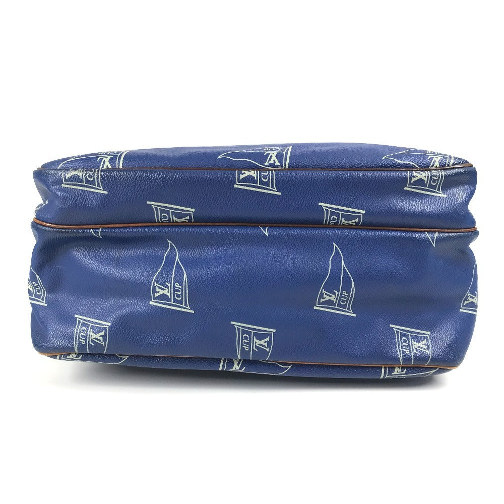 LOUIS VUITTON Shoulder Bag M80008 PVC / Leather blue LVCUP Louis Vuitton Cup Sac Cowes