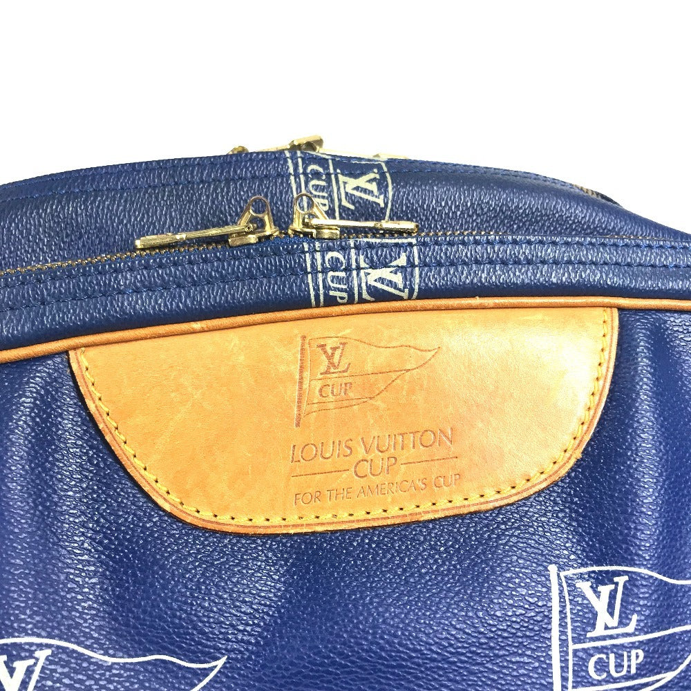 LOUIS VUITTON Shoulder Bag M80008 PVC / Leather blue LVCUP Louis Vuitton Cup Sac Cowes