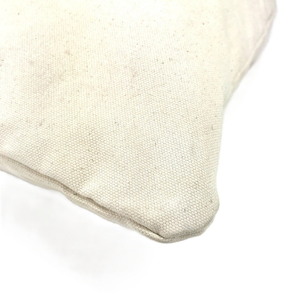 GUCCI Shoulder Bag 552403 Leather / canvas white Flower Flora Chateau Marmont Drawstring Tote Bag