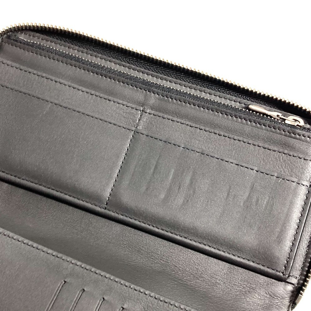 LOUIS VUITTON Long Wallet Purse N63548 Damier Anfini Leather black Damier Anfini Zippy Wallet Vertical