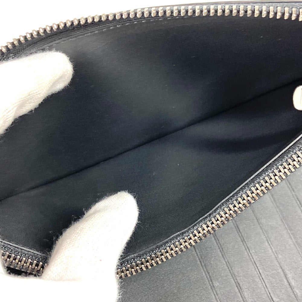 LOUIS VUITTON Long Wallet Purse N63548 Damier Anfini Leather black Damier Anfini Zippy Wallet Vertical