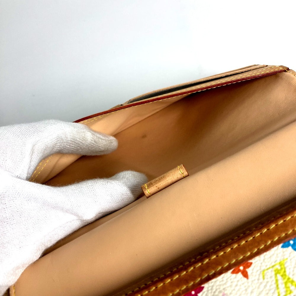 LOUIS VUITTON Long Wallet Purse M92659 Monogram multicolor canvas white Monogram multicolor Porte Tresor International