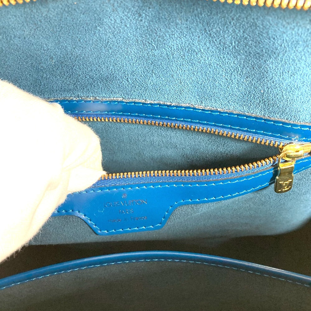 LOUIS VUITTON Shoulder Bag M52285 Epi Leather blue Epi Ryu Sac