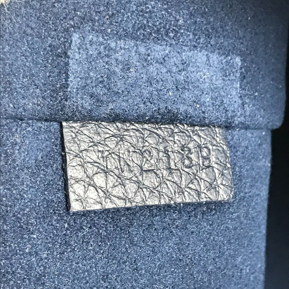 LOUIS VUITTON Clutch bag M68235 Taurillon Clemence Leather Navy LV logo Pochette Jules GM