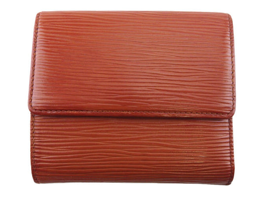 LOUIS VUITTON Bifold Wallet M63483 Brown Porte Monnaie Billets Cartes Credit