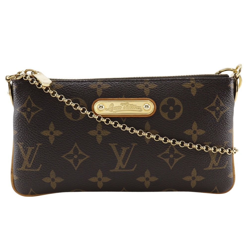 LOUIS VUITTON Pouch M60094 Monogram canvas Brown Accessory pouch Shoulder Bag Pochette Mira MM Women Used Authentic