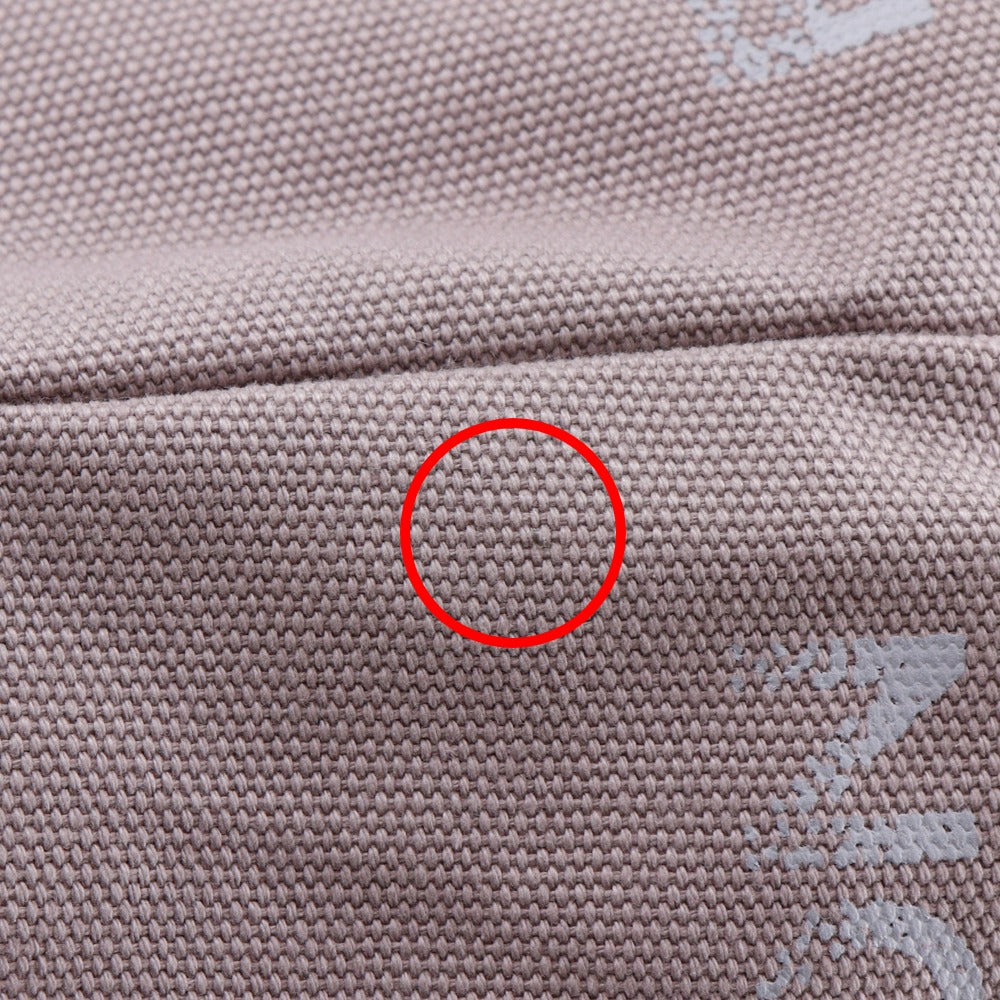 LOUIS VUITTON Tote Bag canvas Dove Gray Museum limited Fondation Paris