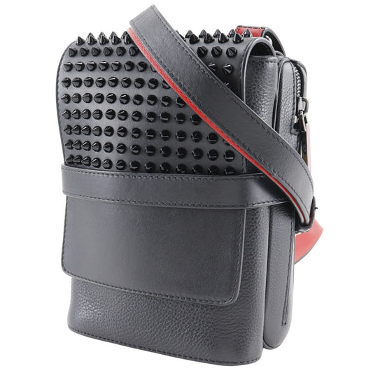 Christian Louboutin Shoulder Bag 1165000 leather black BENCH REPORTER Bench Reporter