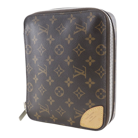 LOUIS VUITTON Pouch M42663 Monogram canvas Brown Horizon unisex(Unisex) Used Authentic